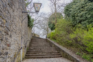 Treppe zur Festung Marienberg