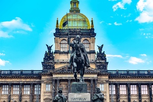 St.-Wenzels-Denkmal Prag