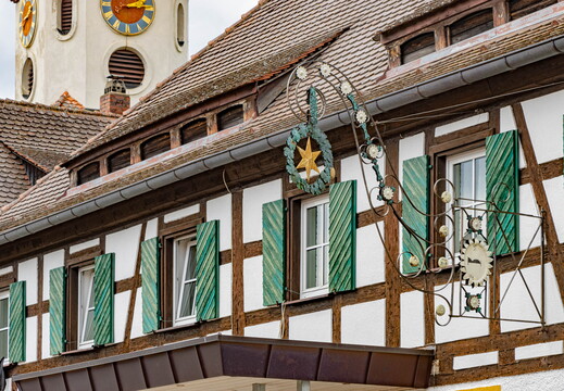 Gasthof und  Hotel "Rangau" in Linden