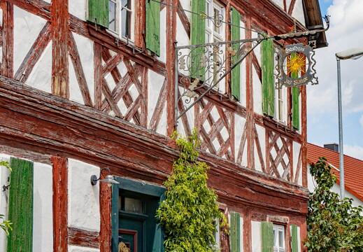 ehemaliges Gasthaus "Zur Sonne" in Oberhöchstädt
